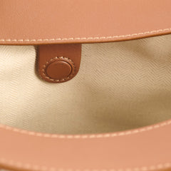 Loewe Luna Bag Anagram Jacquard Tan