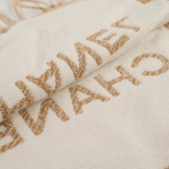 Chanel Wool Scarf Beige