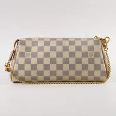 Louis Vuitton Eva Clutch Damier Azur