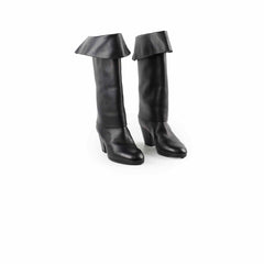 Chanel Black Riding Boots size 39