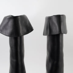 Chanel Black Riding Boots size 39