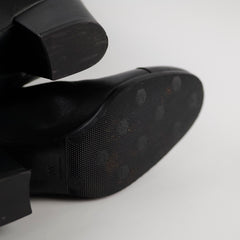 Chanel Black Riding Boots size 39