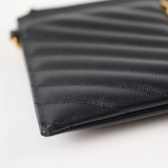 Saint Laurent Cassandre Matelasse Large Pouch
