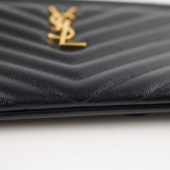 Saint Laurent Cassandre Matelasse Large Pouch