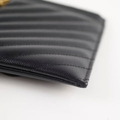 Saint Laurent Cassandre Matelasse Large Pouch