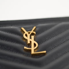 Saint Laurent Cassandre Matelasse Large Pouch