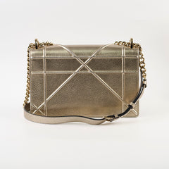Dior Medium Diorama Gold Metallic