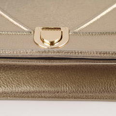 Dior Medium Diorama Gold Metallic