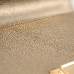 Dior Medium Diorama Gold Metallic