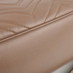 Gucci Medium GG Marmont Top Handle Dusty Pink