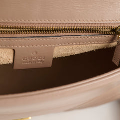 Gucci Medium GG Marmont Top Handle Dusty Pink