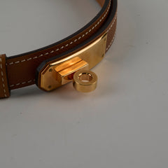 Hermes Kelly Belt Adjustable Epsom Gold 2022