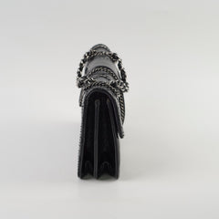 Chanel Madison Patent Shoulder Bag Black