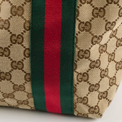 Gucci GG supreme Canvas Tote Bag Yellow