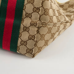 Gucci GG supreme Canvas Tote Bag Yellow