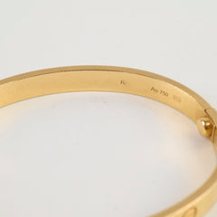 Cartier Love Bracelet Yellow Gold Size 18