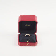 Cartier Vendome LC Wedding Ring 4.8 mm Paved Diamond Ring Size 52