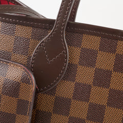 Louis Vuitton Neverfull MM Damier Ebene Microchip