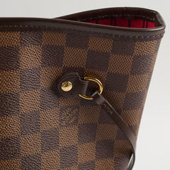 Louis Vuitton Neverfull MM Damier Ebene Microchip