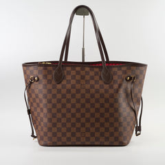 Louis Vuitton Neverfull MM Damier Ebene Microchip