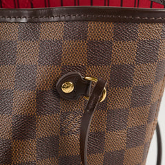 Louis Vuitton Neverfull MM Damier Ebene Microchip