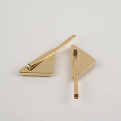 Prada Hair Clips Amber (a pair)