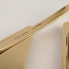 Prada Hair Clips Amber (a pair)