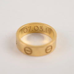 Cartier Love Ring SIze 50 Gold