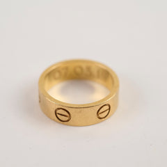 Cartier Love Ring SIze 50 Gold
