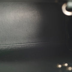Saint Laurent Sac De Jour Croc Embossed Dark Green