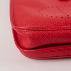 Hermes Evelyne 29 Clemence Red Stamp A (2017)