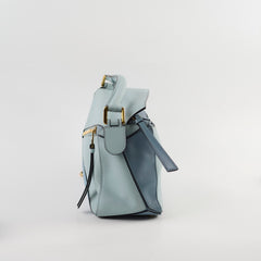 Loewe Small Puzzle Bag Tri- Color Blue