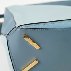 Loewe Small Puzzle Bag Tri- Color Blue