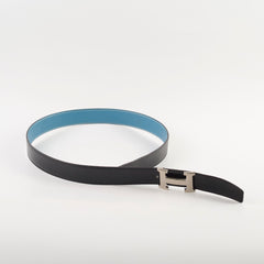 Hermes Constance Belt Blue Jeans Size 90
