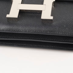Hermes Constance 18 Epsom Noir B Stamp 2023