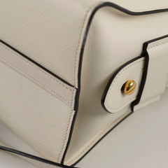 Prada Saffiano Tote Bag White