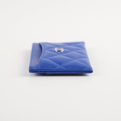 Chanel Card Holder Blue