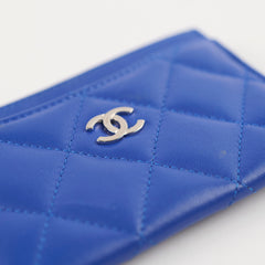 Chanel Card Holder Blue