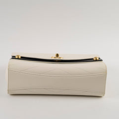 Deal of The Week - Chanel Chevron Envelope Flap White