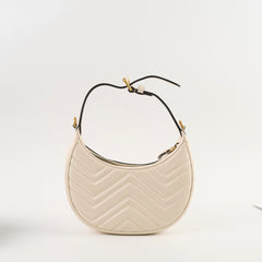 Gucci Small Marmont  Shoulder Bag Ivory