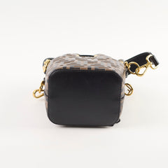 Fendi Mini Mon Tresor Bucket Bag Brown