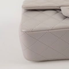 Chanel Mini Rectangular With Top Handle Light Grey