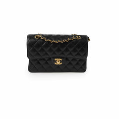 Chanel Caviar Small Classic Flap GHW Microchip