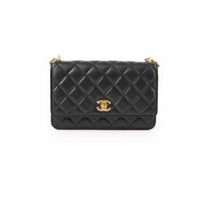 Chanel Camellia Adjusting Buckle with Gold CC Logo WOC