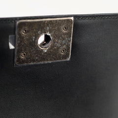 Chanel Boy Small Lambskin Black/Bronze Metallic