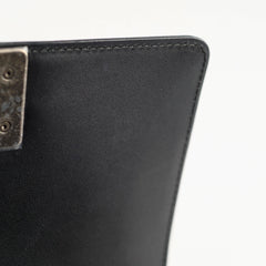 Chanel Boy Small Lambskin Black/Bronze Metallic
