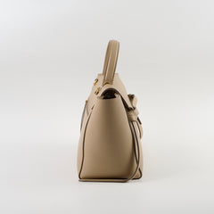 Celine Nano Grained Calfskin Belt Bag Taupe