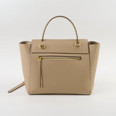 Celine Nano Grained Calfskin Belt Bag Taupe