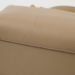 Celine Nano Grained Calfskin Belt Bag Taupe