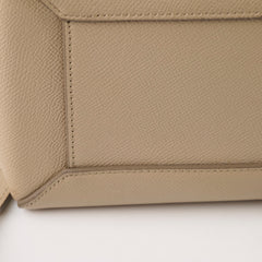 Celine Nano Grained Calfskin Belt Bag Taupe